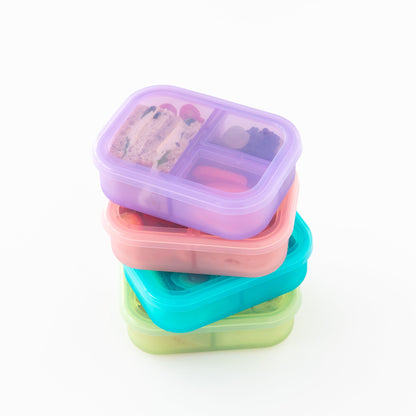 Purple Jelly Silicone Bento Box for Food Storage Baby | Bumkins