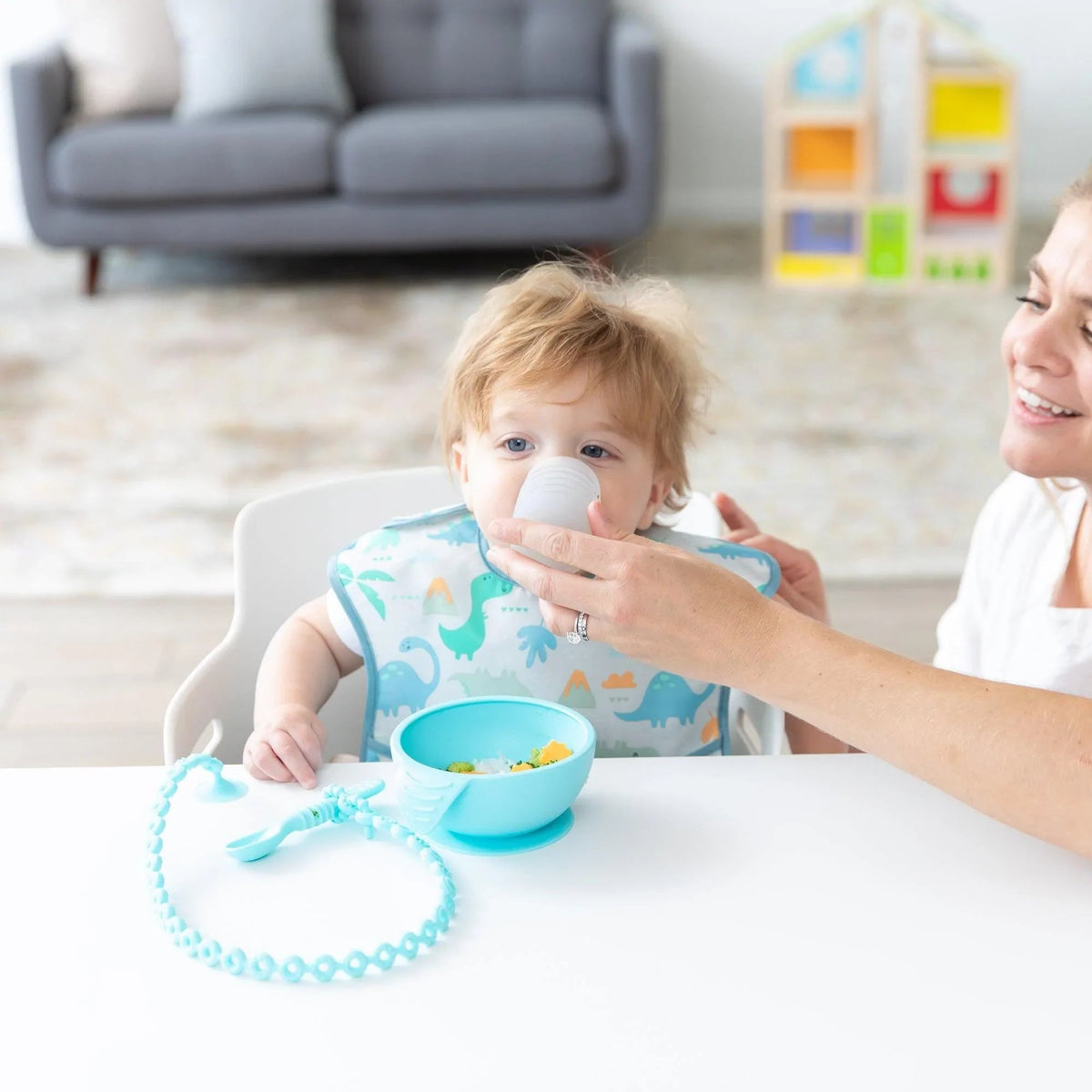 Silicone Small Baby Training Cup For Early Open Cup Drinking | Bumkins