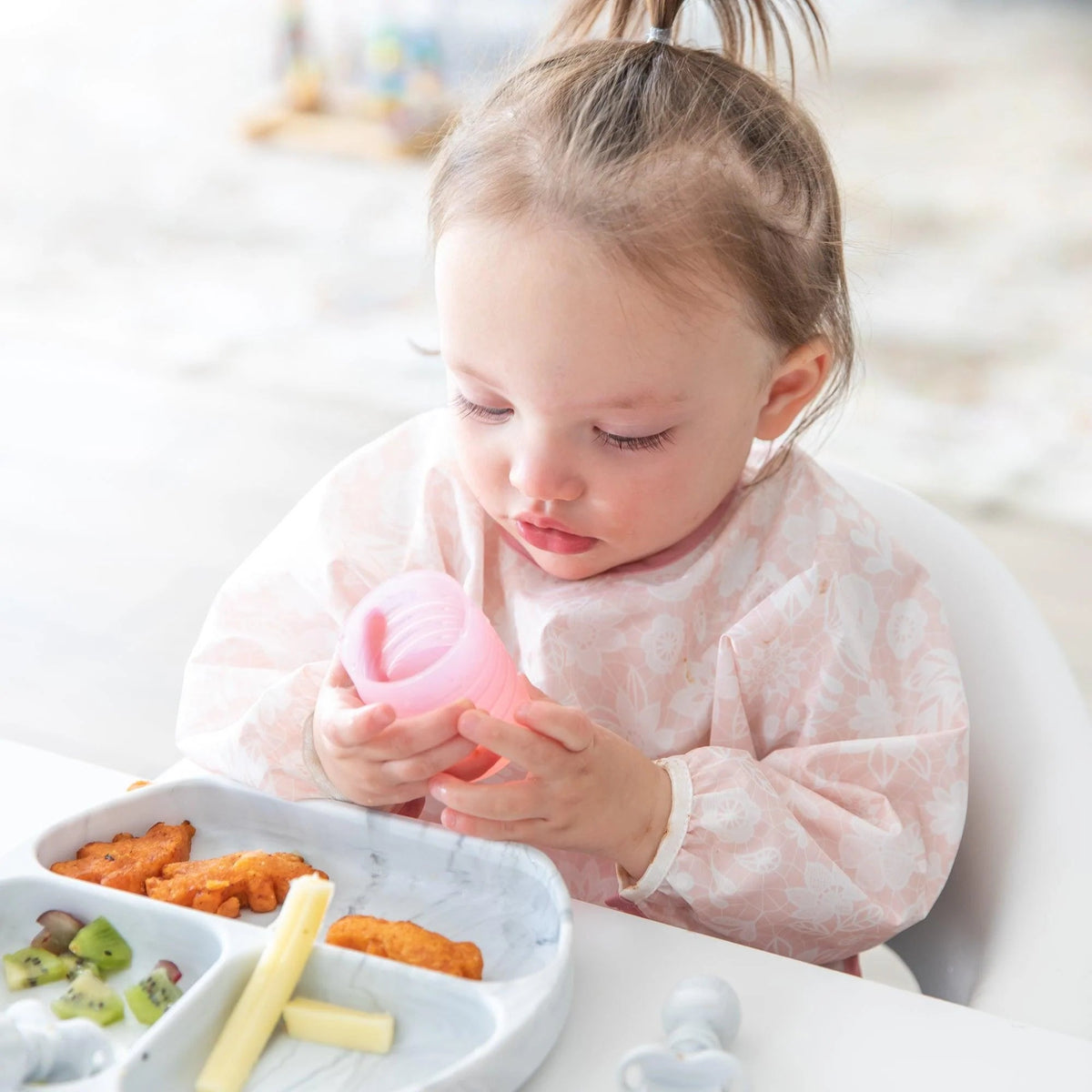 SIlicone Open Cup For Babies Learning to Drink Independently | Bumkins