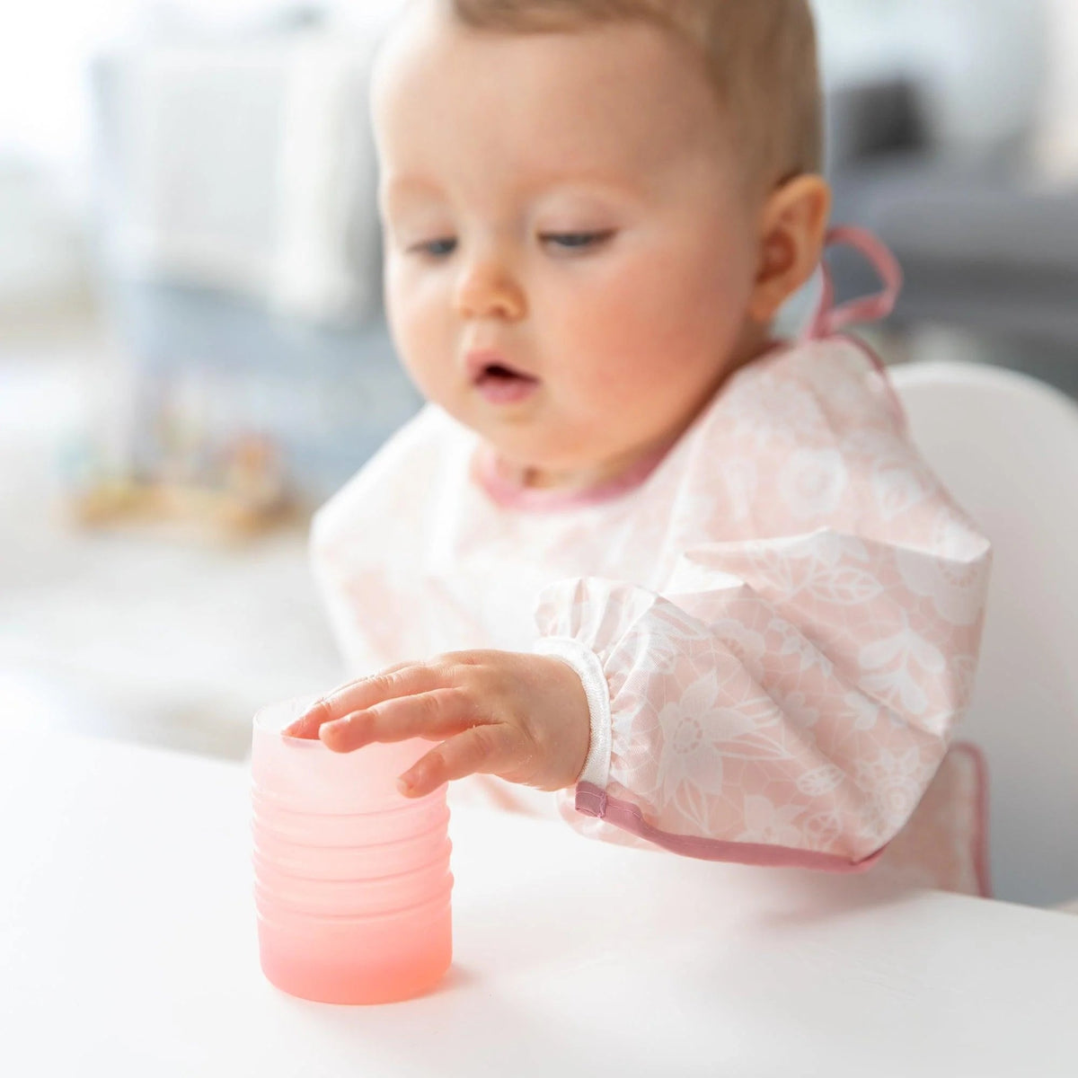 SIlicone Open Cup For Babies Learning to Drink Independently | Bumkins