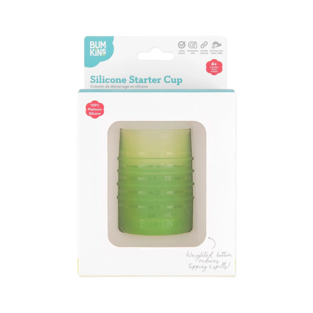 Silicone Training Cup For Baby Transitioning To Regular Cups | Bumkins