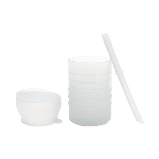 Silicone Cup with Straw + Leak-resistant Lid For Toddlers | Bumkins