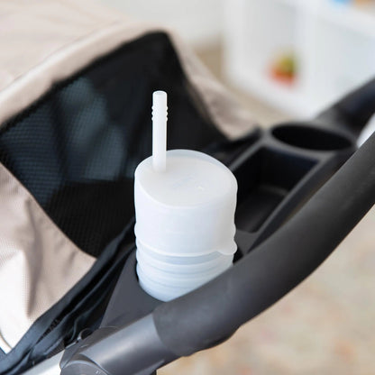 Silicone Cup with Straw + Leak-resistant Lid For Toddlers | Bumkins