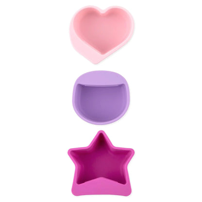 3 Pk Attachable Silicone Condiments Cups For Dipping Sauces | Bumkins