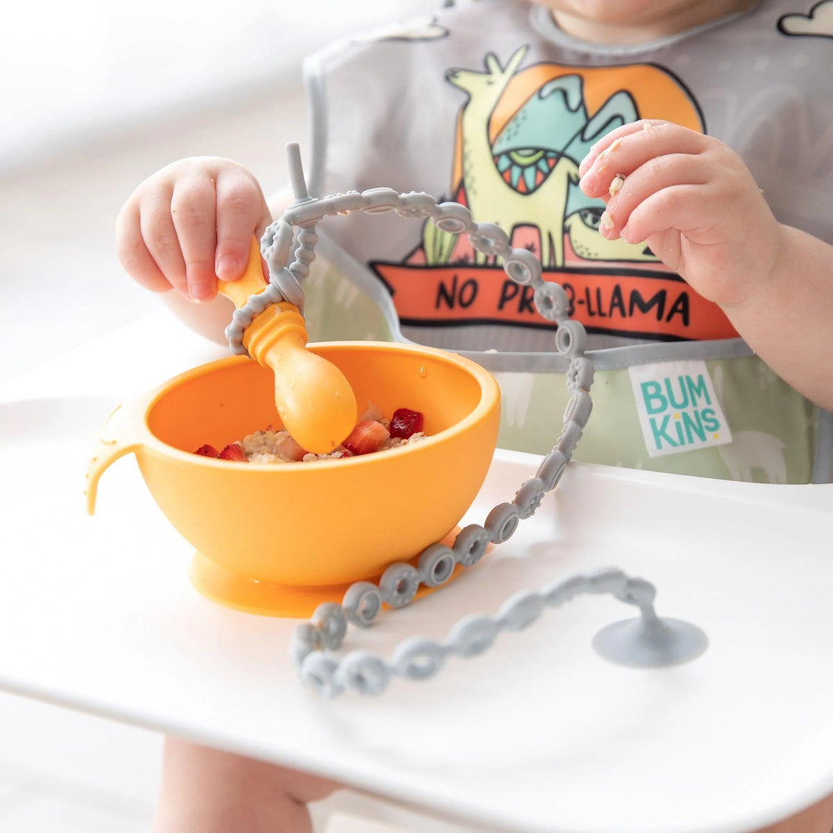 Silicone Tethers For Highchairs Toys, Cups, Utensils + More! | Bumkins