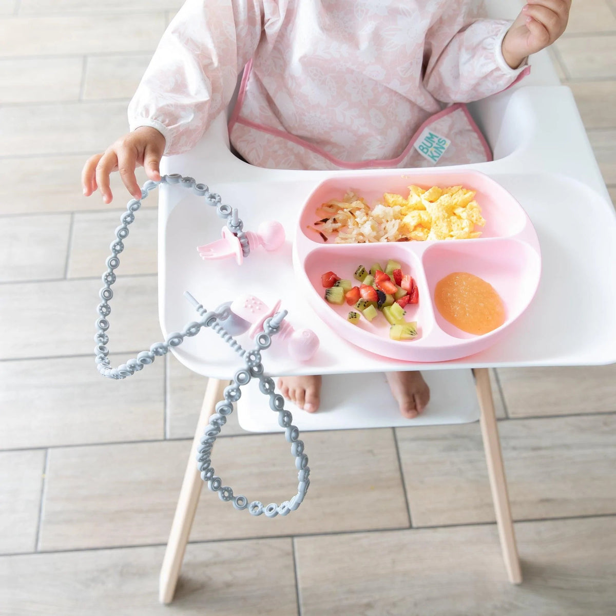 Silicone Tethers For Highchairs Toys, Cups, Utensils + More! | Bumkins
