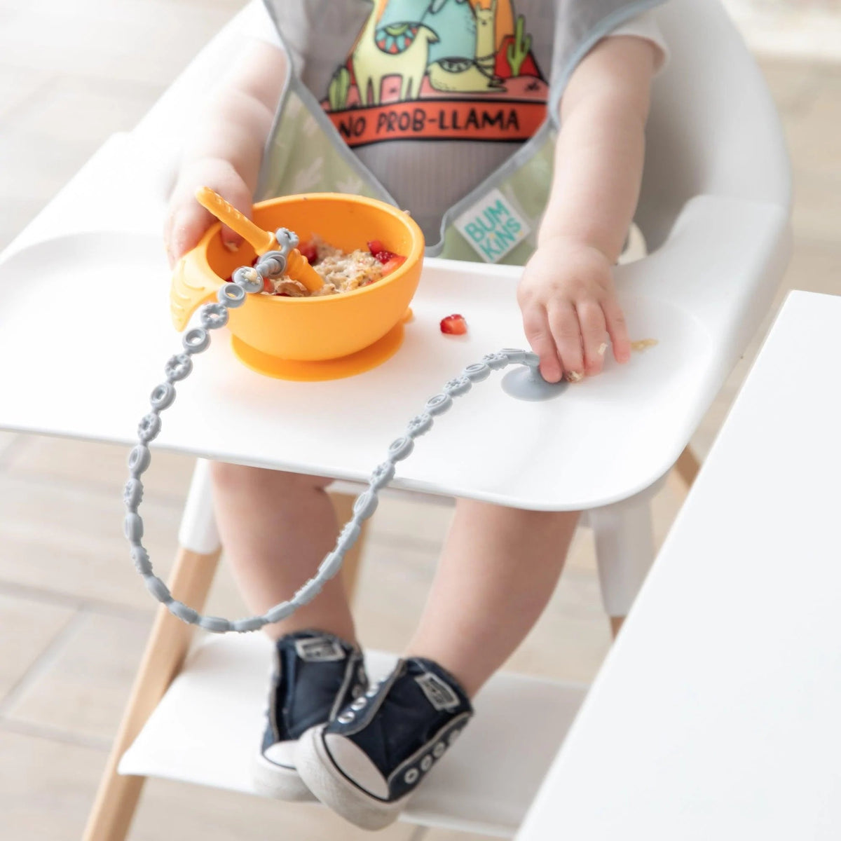 Silicone Tethers For Highchairs Toys, Cups, Utensils + More! | Bumkins