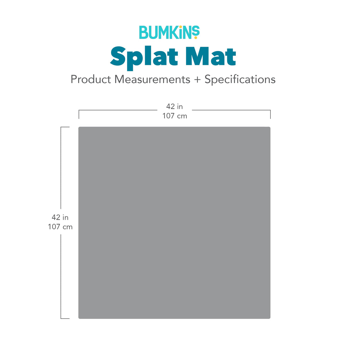 Desert Boho Print Splat Mat For Tables + Under Highchairs | Bumkins