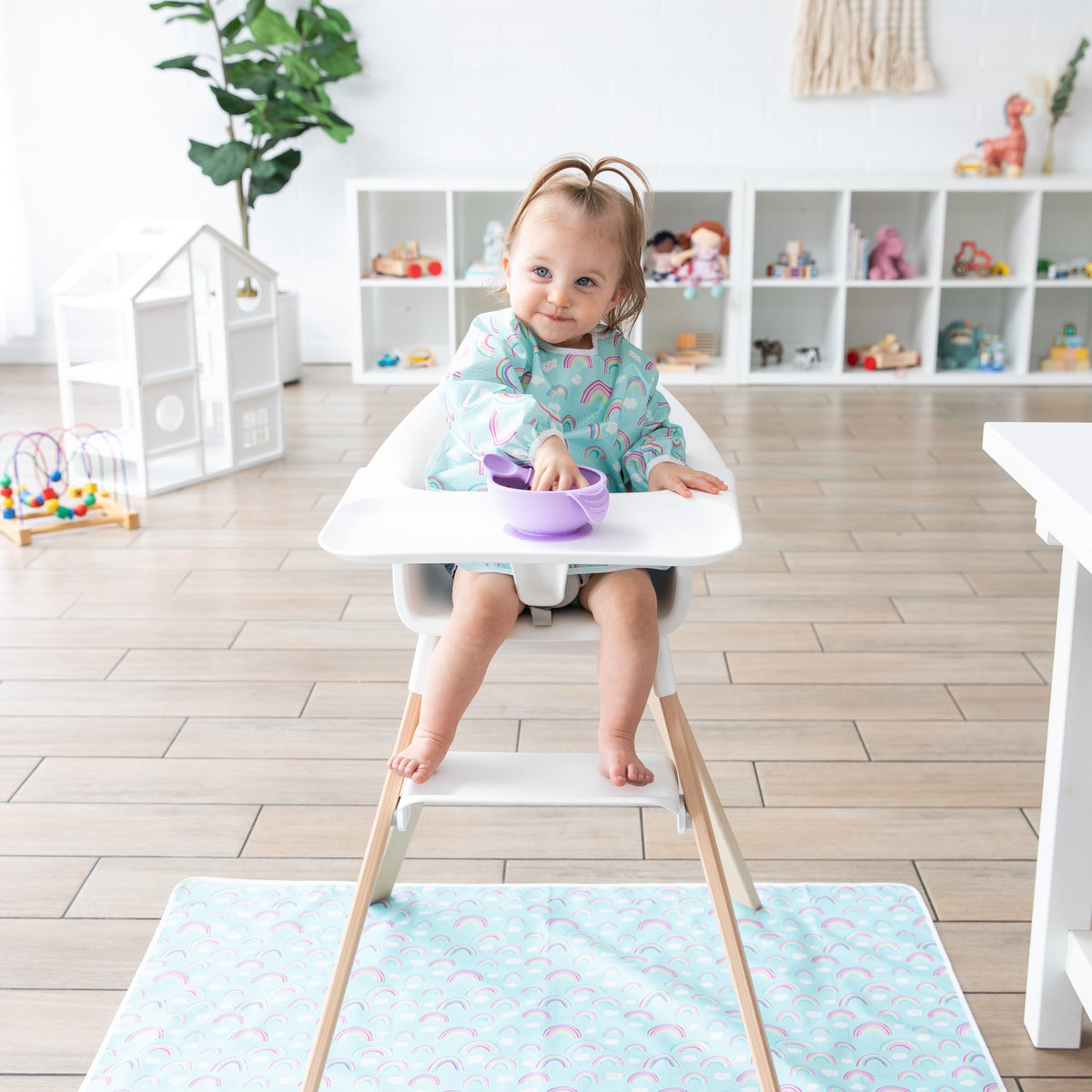 Washer-Friendly Activity Play Mat & Spill Catcher | Bumkins