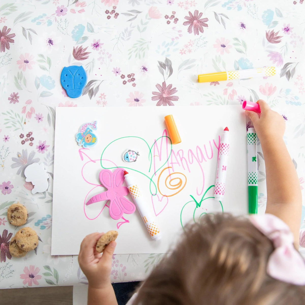 Splat Mat: Floral | Bumkins