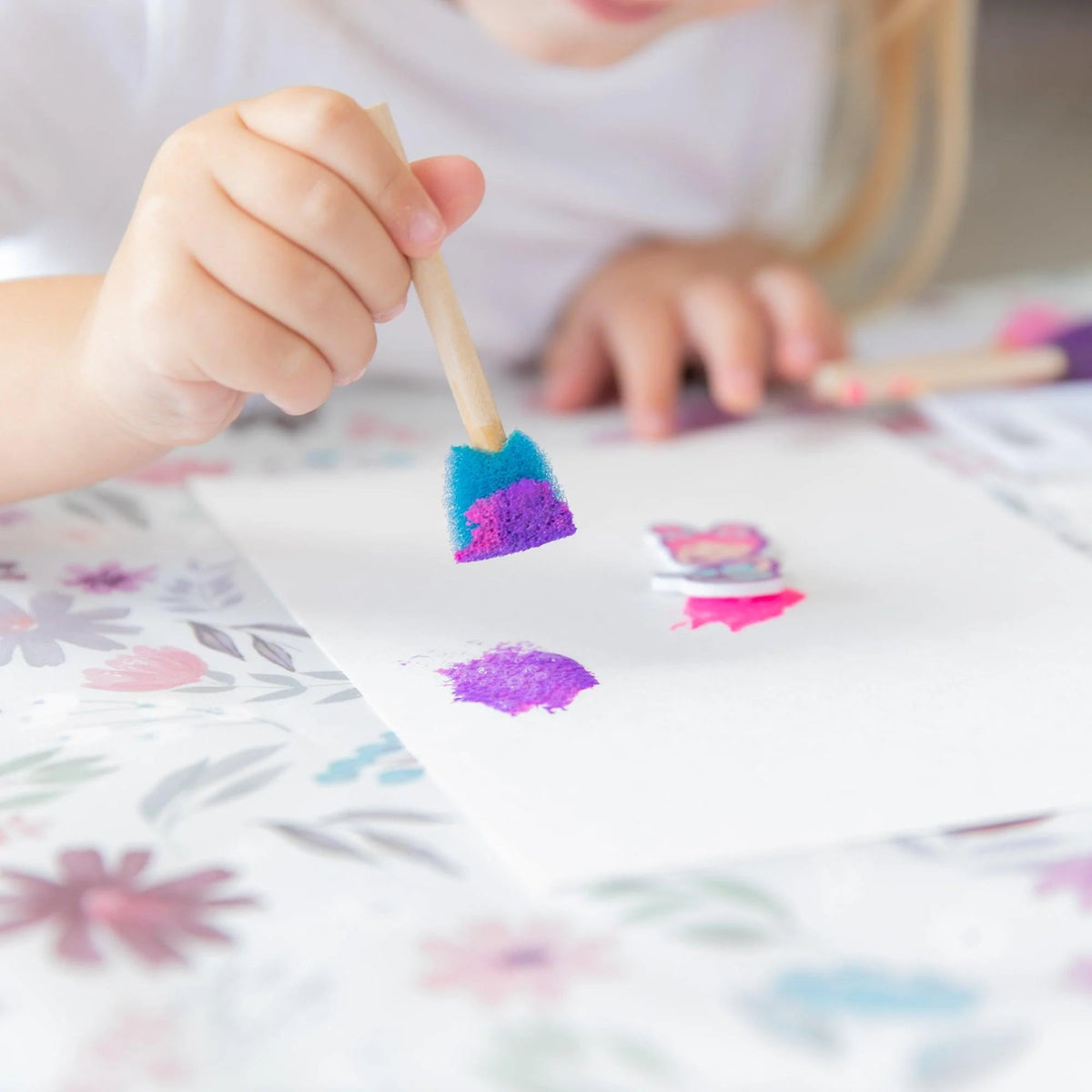 Splat Mat: Floral | Bumkins