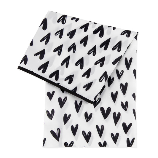 Heart Splat Mat For Tables + Under Highchairs | Bumkins