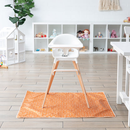 Grounded Boho Reusable Splat Mat for Tables + Under Highchairs | Bumkins