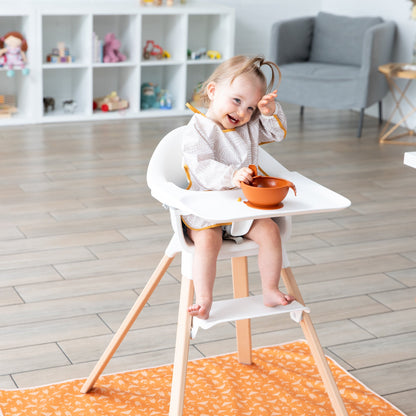 Grounded Boho Reusable Splat Mat for Tables + Under Highchairs | Bumkins