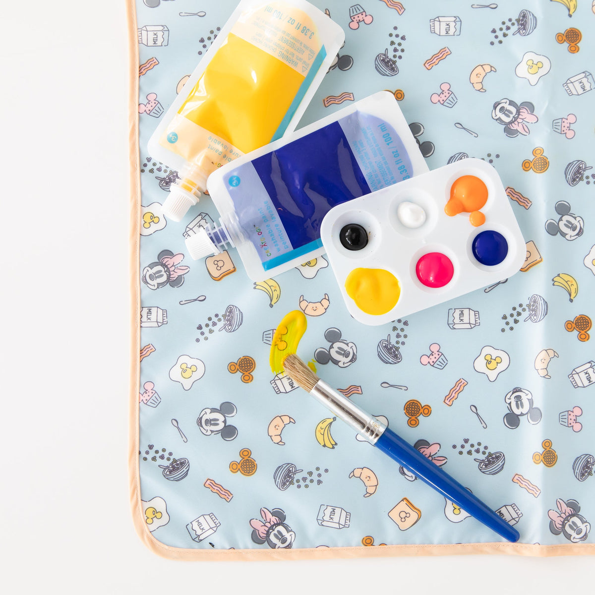 Splat Mat: Mickey + Minnie Sunny Side Up | Bumkins