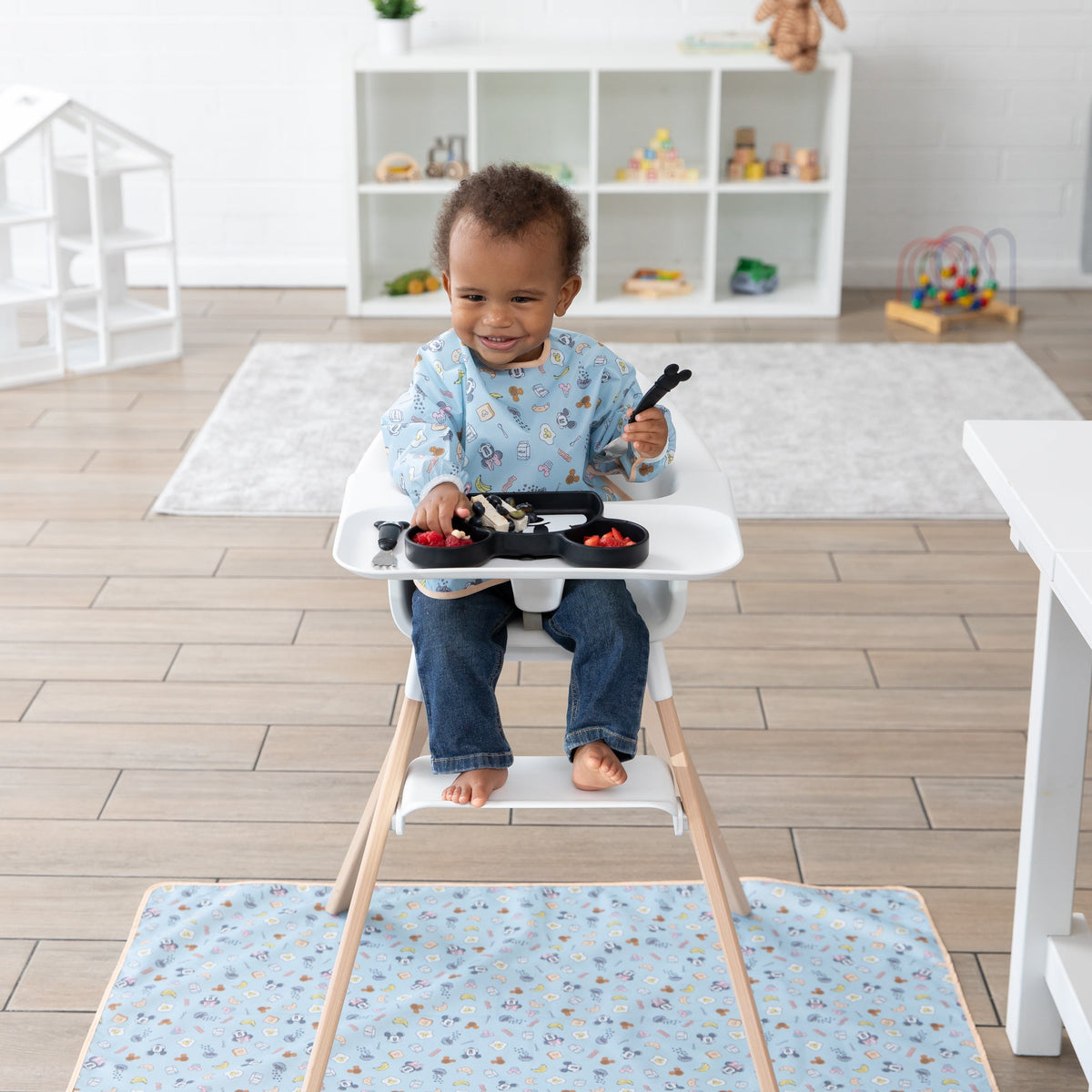 Splat Mat: Mickey + Minnie Sunny Side Up | Bumkins