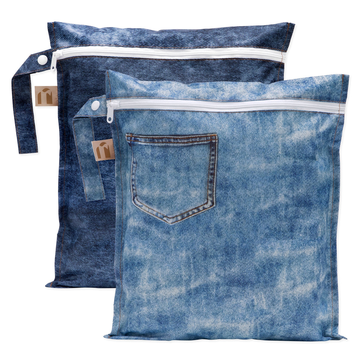Wet Bag 2 Pack: Denim On Denim | Bumkins