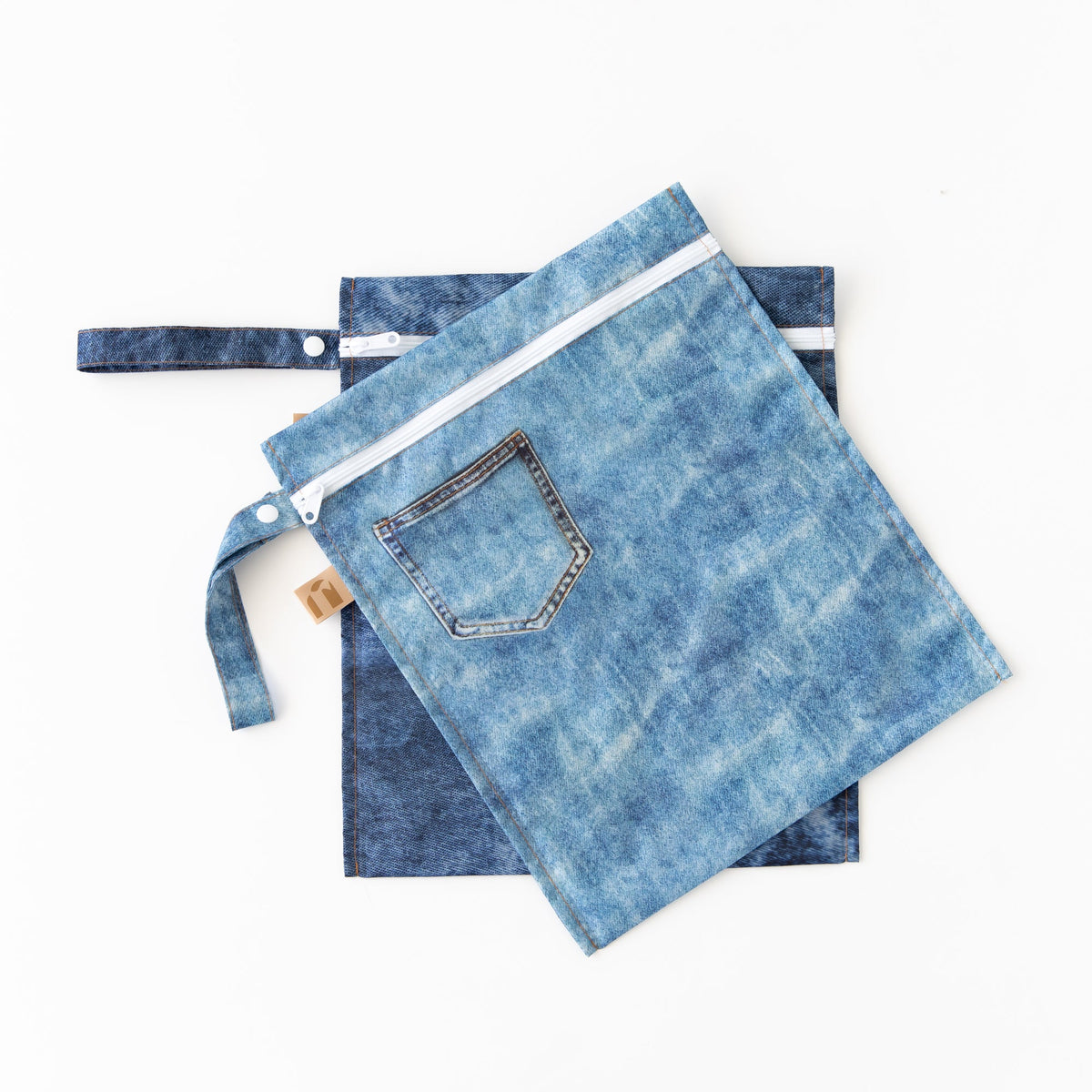 Wet Bag 2 Pack: Denim On Denim | Bumkins