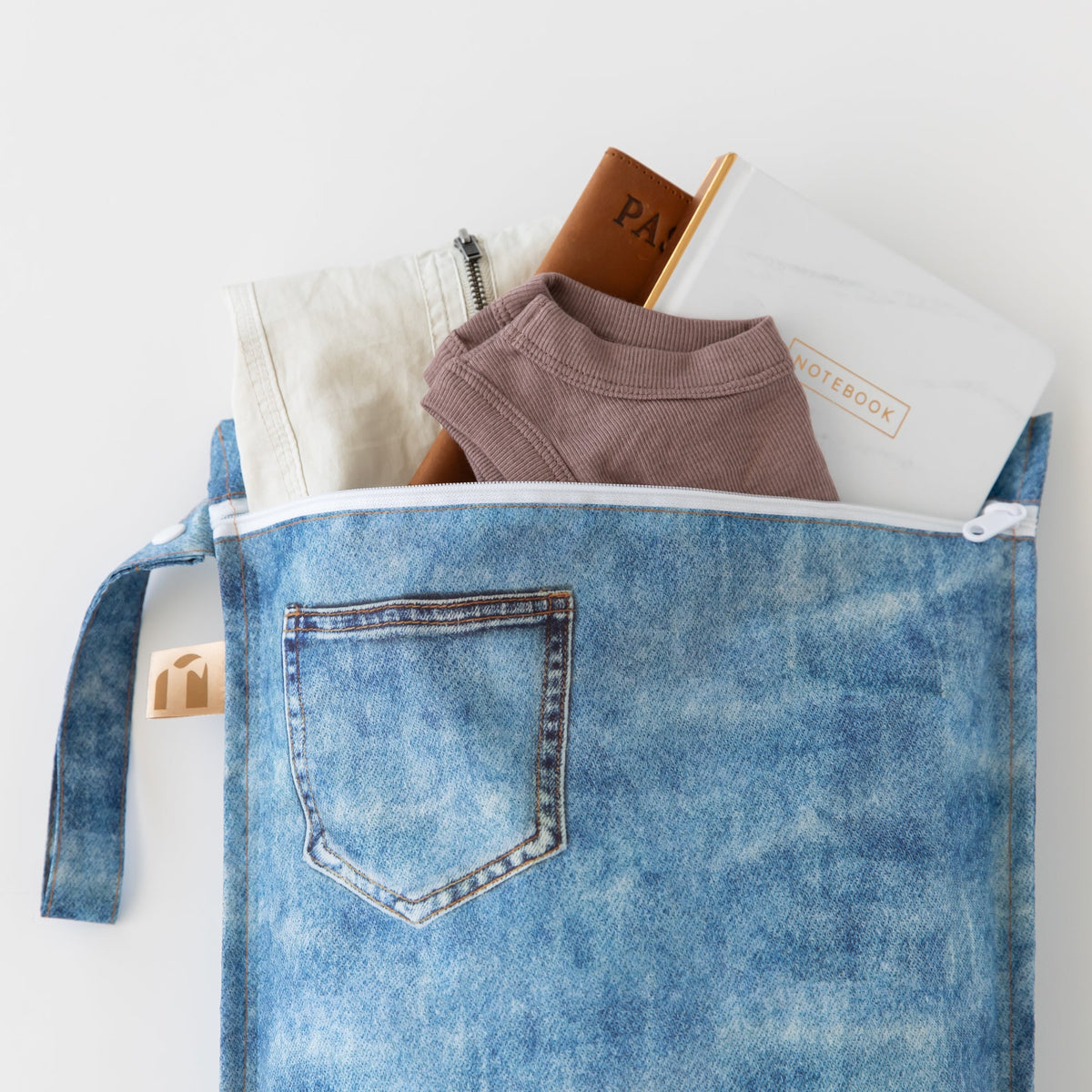 Wet Bag 2 Pack: Denim On Denim | Bumkins