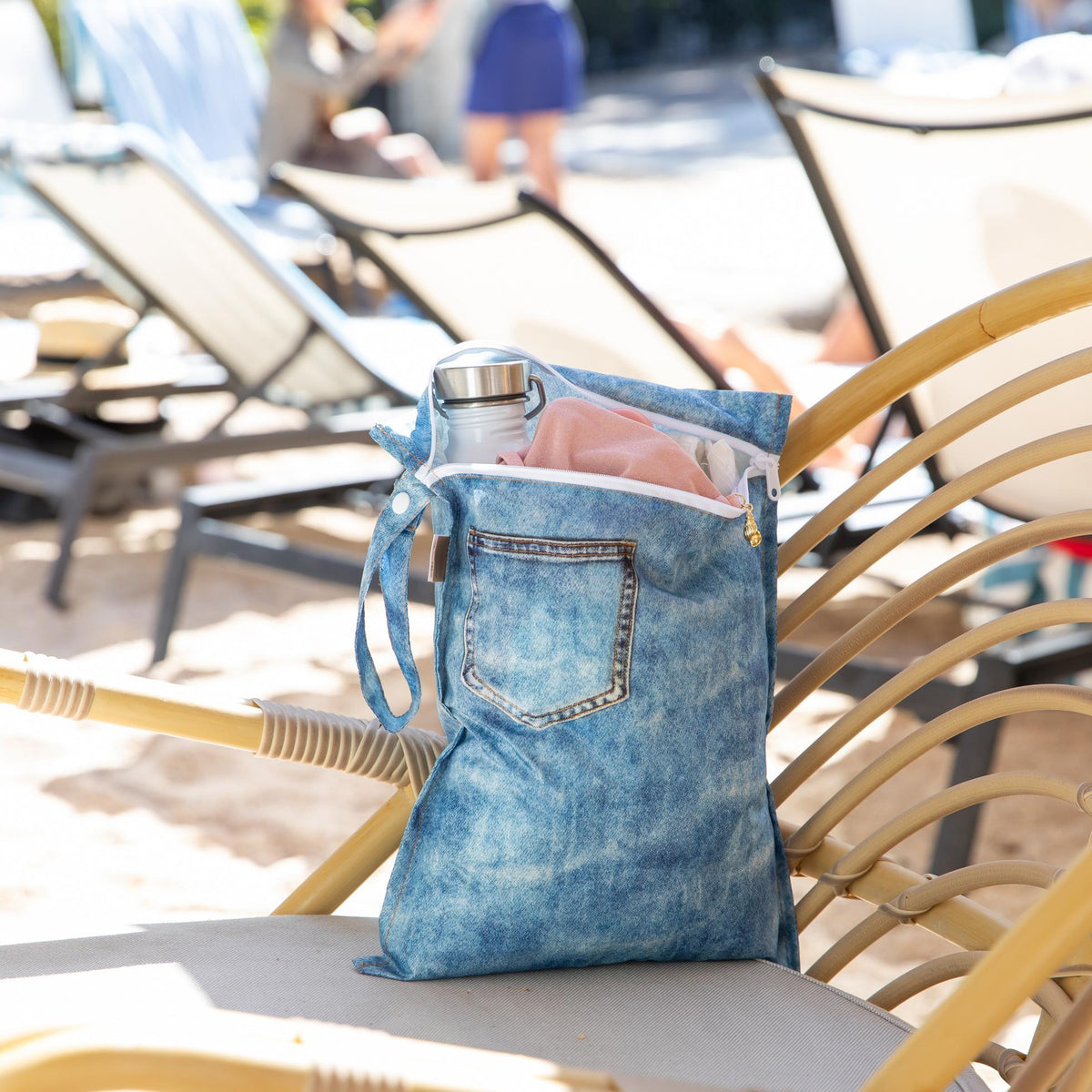 Wet Bag 2 Pack: Denim On Denim | Bumkins