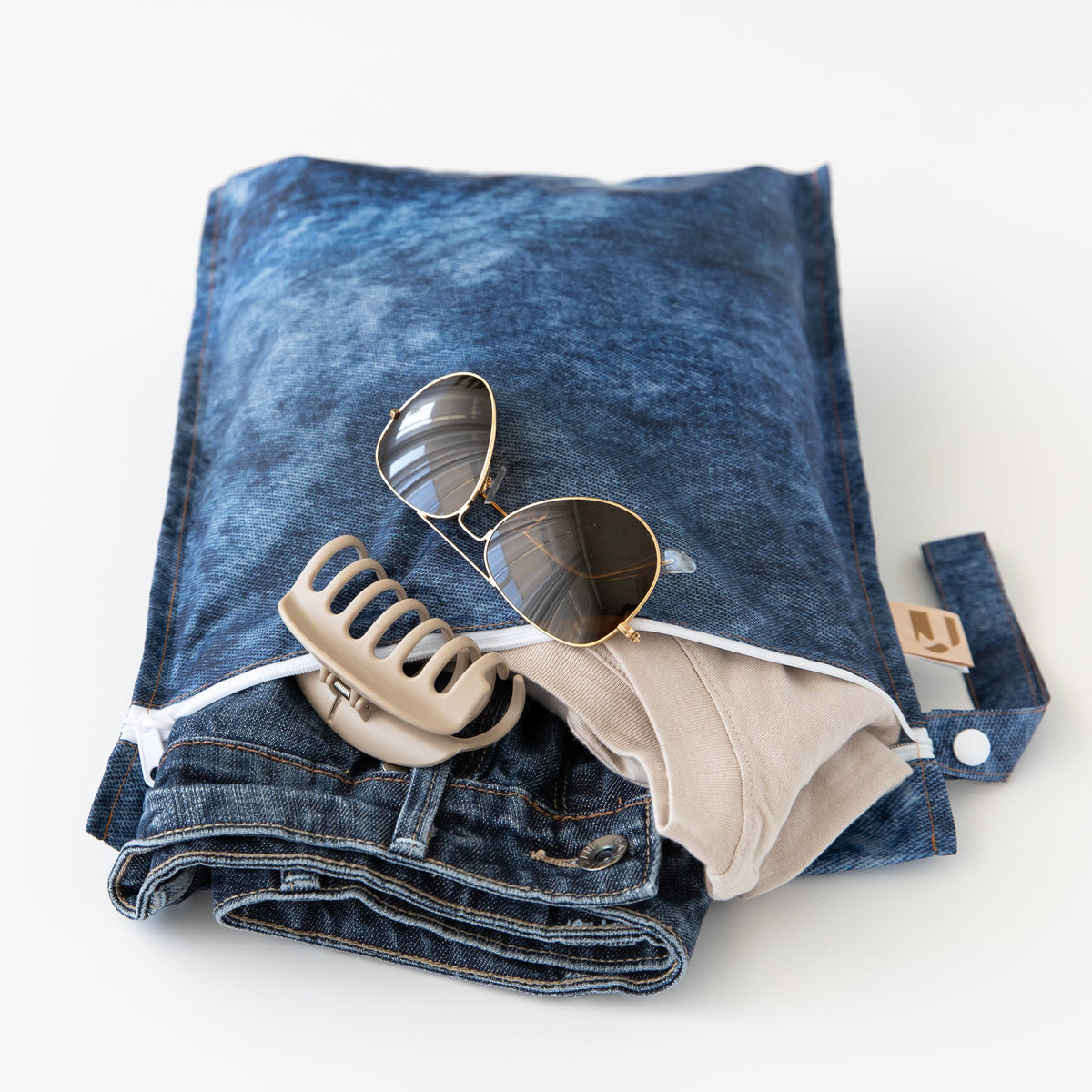 Wet Bag 2 Pack: Denim On Denim | Bumkins