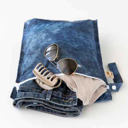 Wet Bag 2 Pack: Denim On Denim | Bumkins