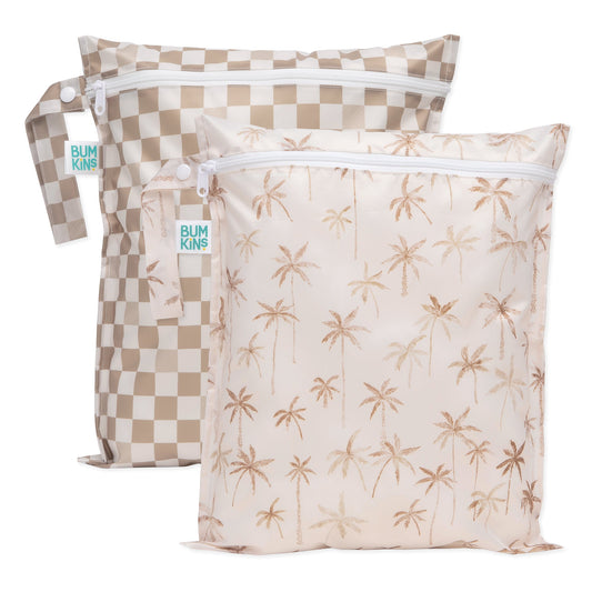 Wet Bag 2 Pack: Palm Check | Bumkins