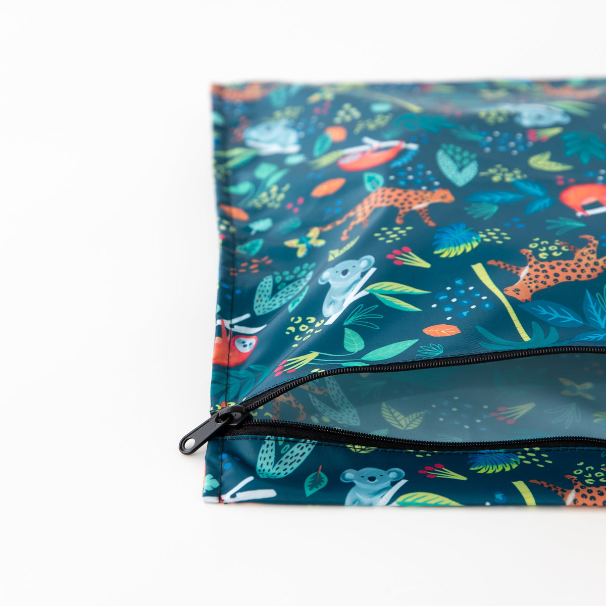 Wet Bag 2 Pack: Jungle + Animal Prints For Diapers, Swim | Bumkins