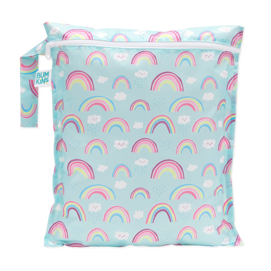 Reusable Wet Bag, Travel Bag, Waterproof Fabric – Rainbows Baby | Bumkins