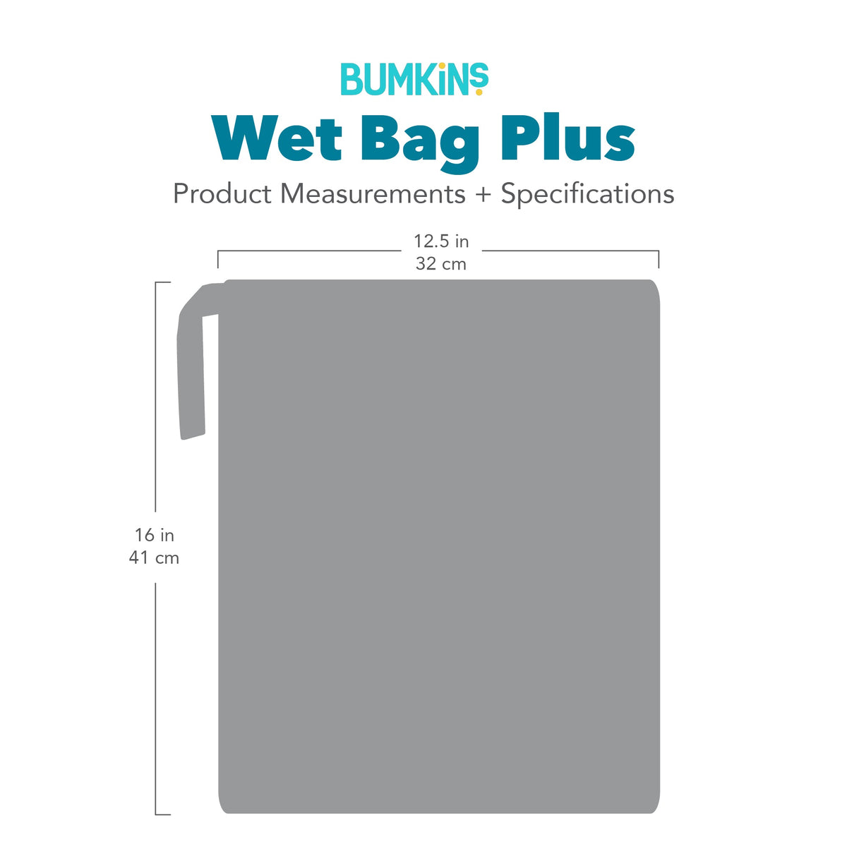 Wet Bag Plus 2 Pack: Blue + Yellow Stripe | Bumkins