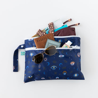 Wet Bag + Wet/Dry Clutch Set: Evil Eye | Bumkins