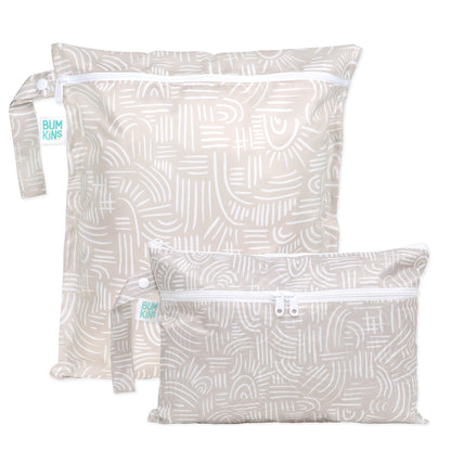 Wet Bag + Wet/Dry Clutch Set: Wander | Bumkins