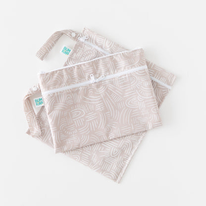 Wet Bag + Wet/Dry Clutch Set: Wander | Bumkins