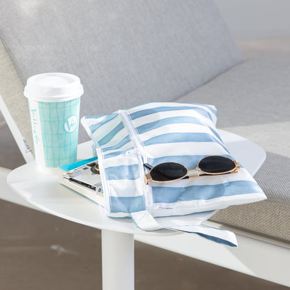 Wet/Dry Clutch: Nautical Stripe | Bumkins