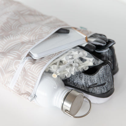 Boho Chic Waterproof Wet/Dry Bag for Travel + Storage, Wander | Bumkins