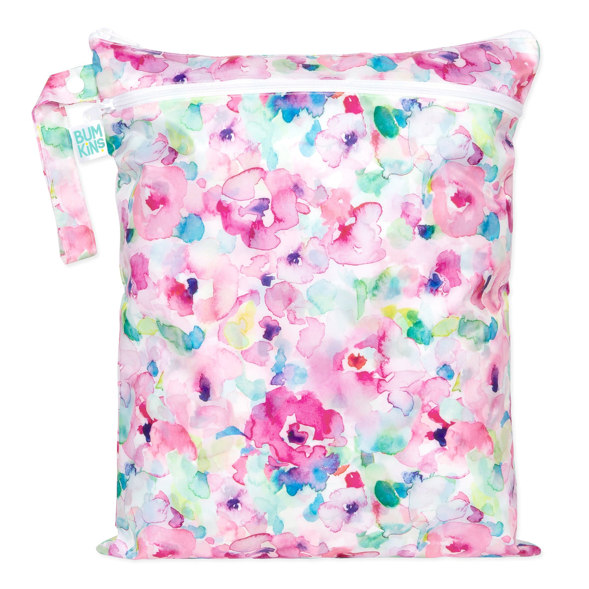 Reusable Wet / Dry Bag, Travel Bag, Waterproof Fabric, Heat Sealed – Watercolors Baby | Bumkins
