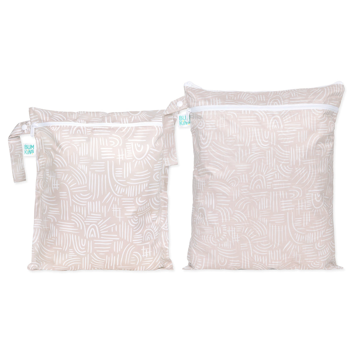 Wander Print Wet Bag + Wet/Dry Bags, Lightweight, Waterproof | Bumkins
