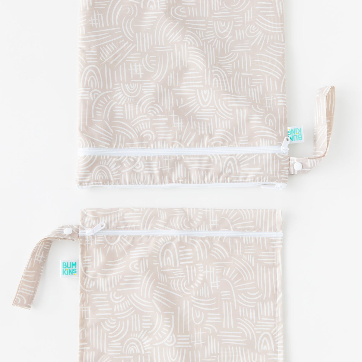 Wander Print Wet Bag + Wet/Dry Bags, Lightweight, Waterproof | Bumkins