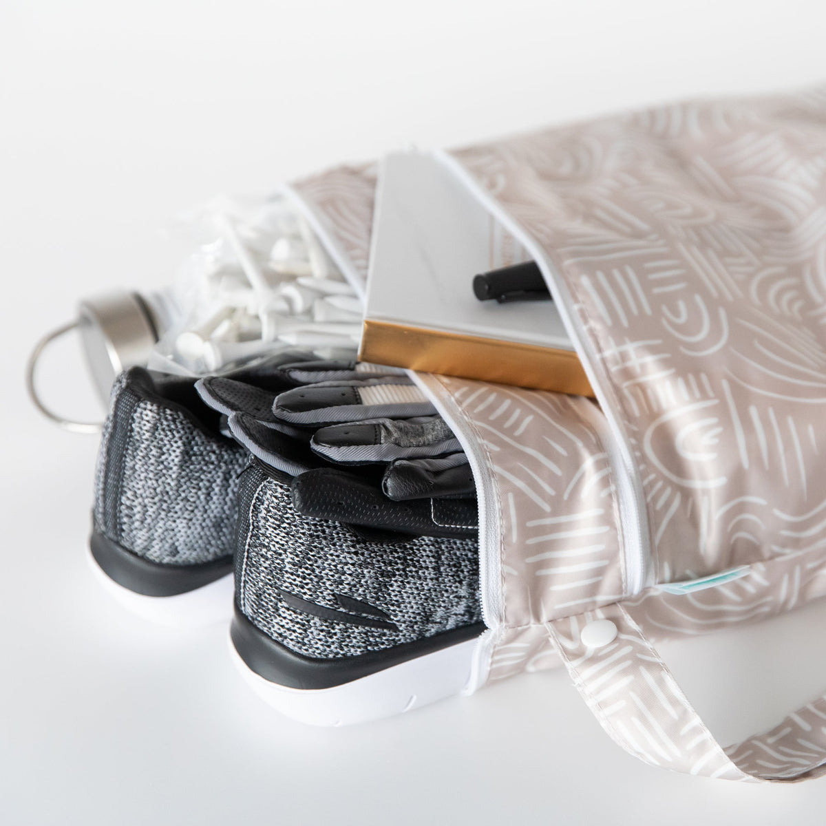 Wander Print Wet Bag + Wet/Dry Bags, Lightweight, Waterproof | Bumkins