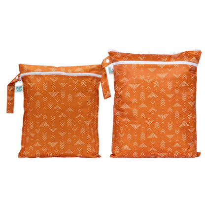 Boho Mudcloth Pattern Waterproof Wet Bag + Wet/Dry Bags | Bumkins