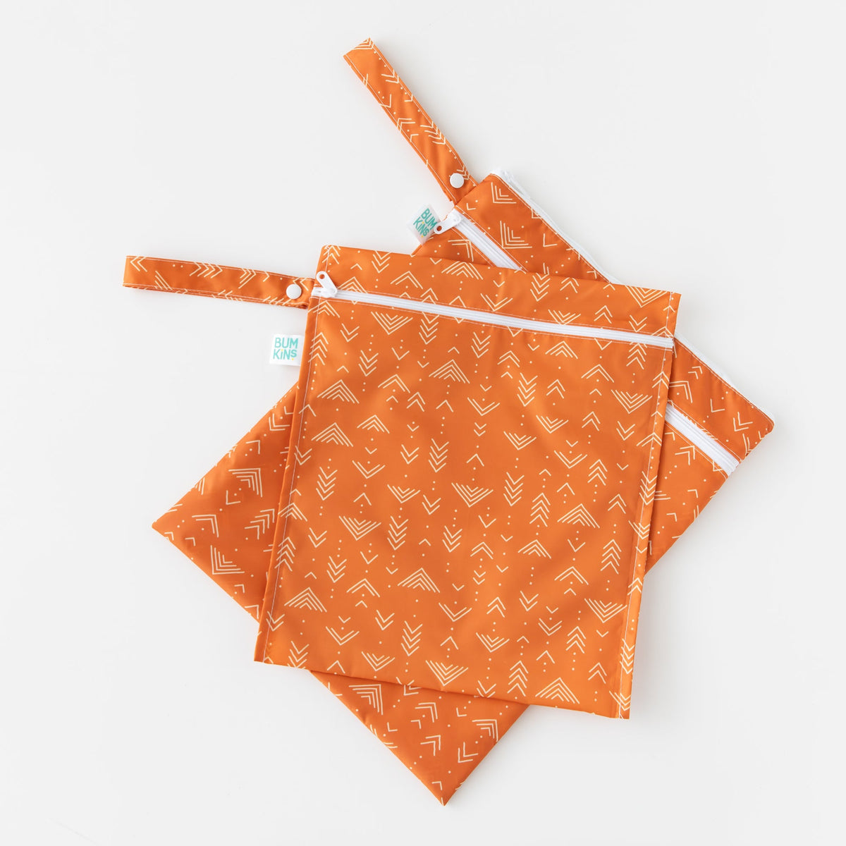 Boho Mudcloth Pattern Waterproof Wet Bag + Wet/Dry Bags | Bumkins