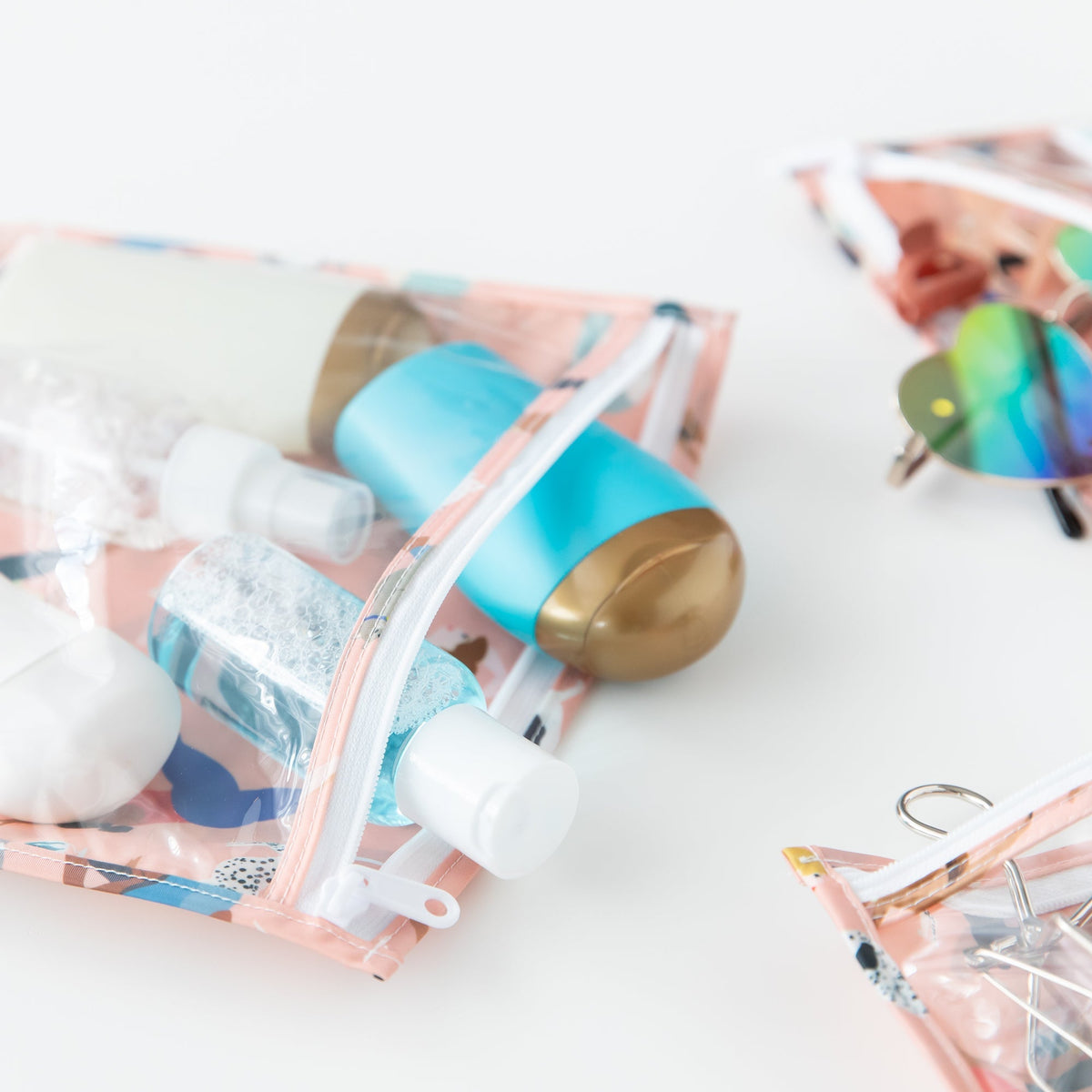 Clear Travel Bag 3 Pack: Yoga Pals | Bumkins