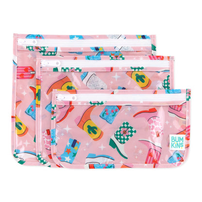 Clear Travel Bag 3 Pack: Boots | Bumkins
