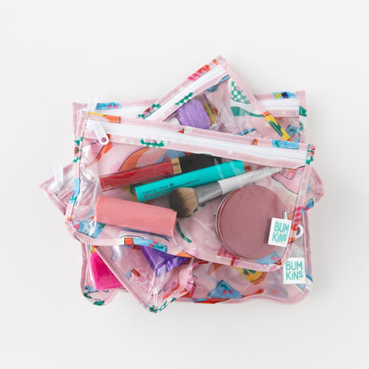 Clear Travel Bag 3 Pack: Boots | Bumkins