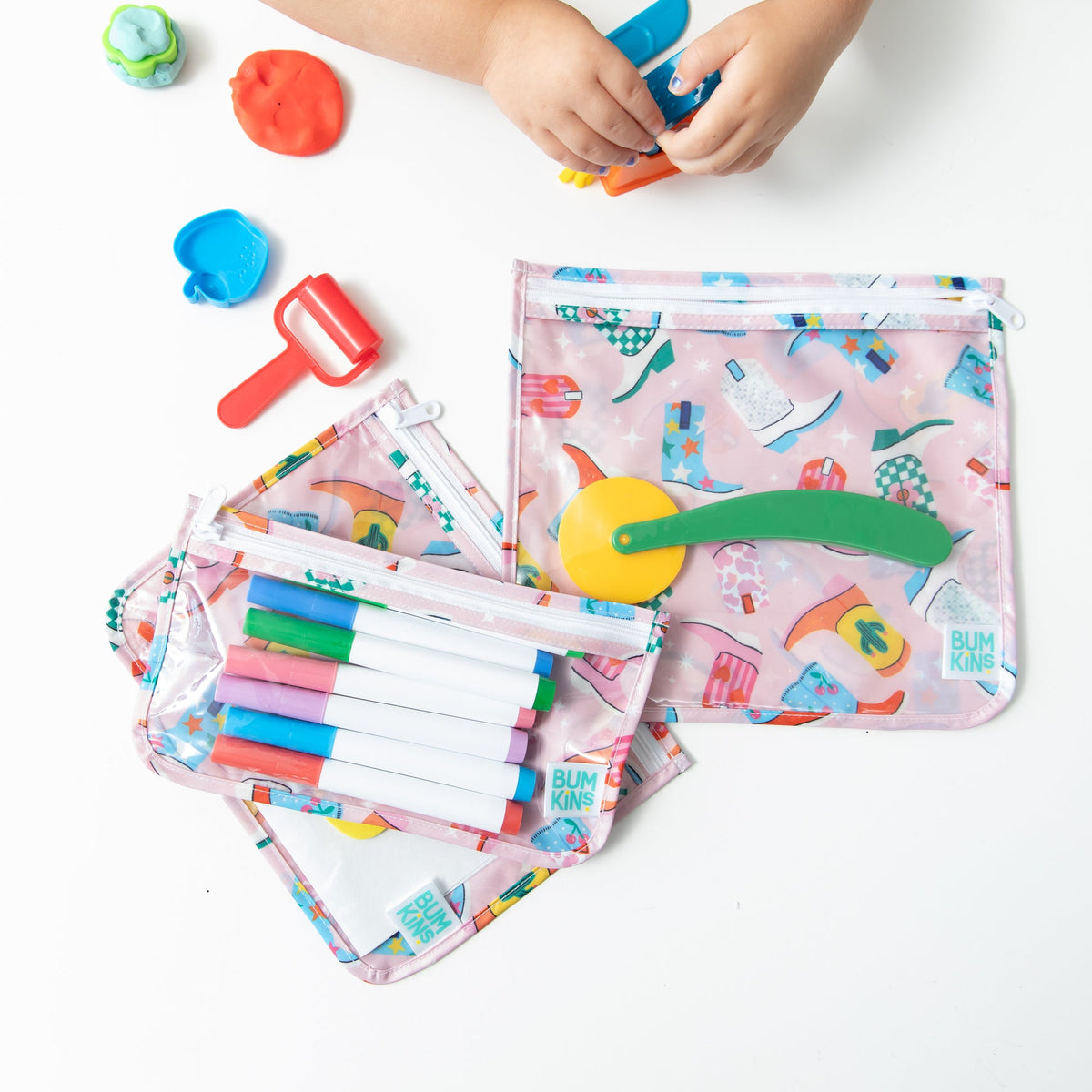 Clear Travel Bag 3 Pack: Boots | Bumkins