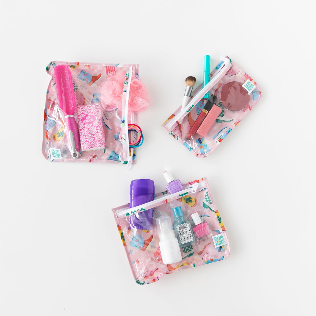 Clear Travel Bag 3 Pack: Boots | Bumkins