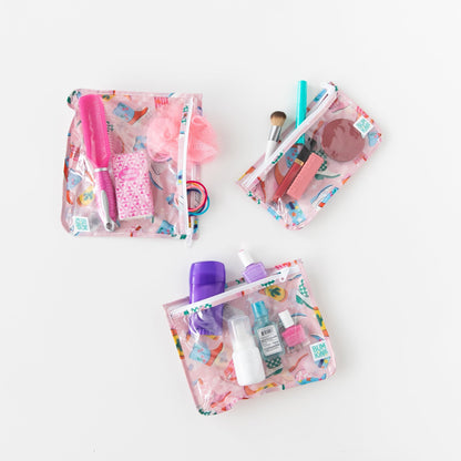 Clear Travel Bag 3 Pack: Boots | Bumkins