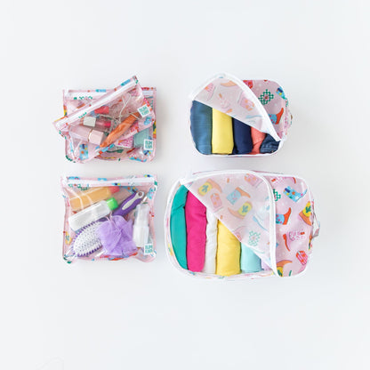 Clear Travel Bag 3 Pack: Boots | Bumkins