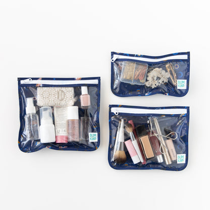 Clear Travel Bag 3 Pack: Evil Eye | Bumkins