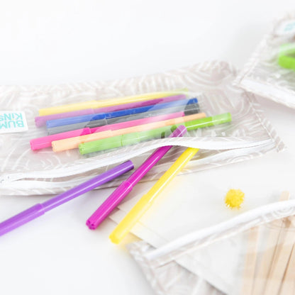 Desert Chic TSA Compliant Clear-sided Boho Travel Bags | Bumkins